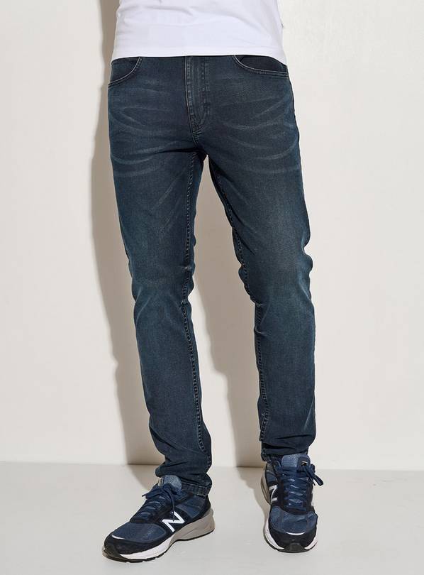 CASUAL FRIDAY CFRY Ultraflex Blue Black Jean W34 L32